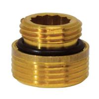 Ниппель 1_2х3_4 с упл. латунь TIM M303-23А  288 _36