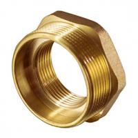 Футорка 11/2" ш * 1/2" г латунная TIM (65/5)